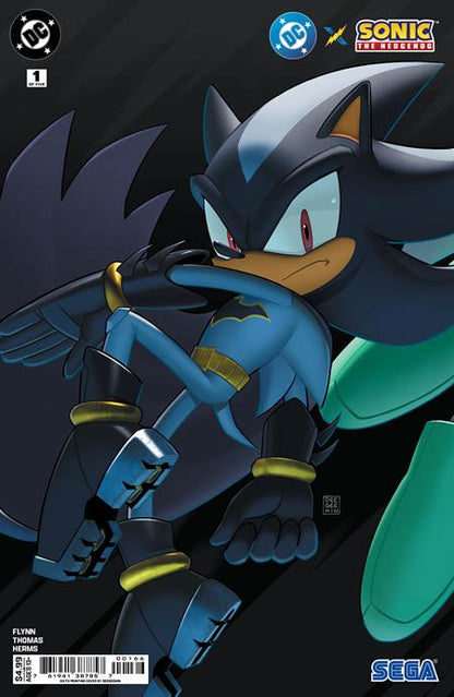 DC X Sonic The Hedgehog #1 Sixth Printing Deegeemin Connecting