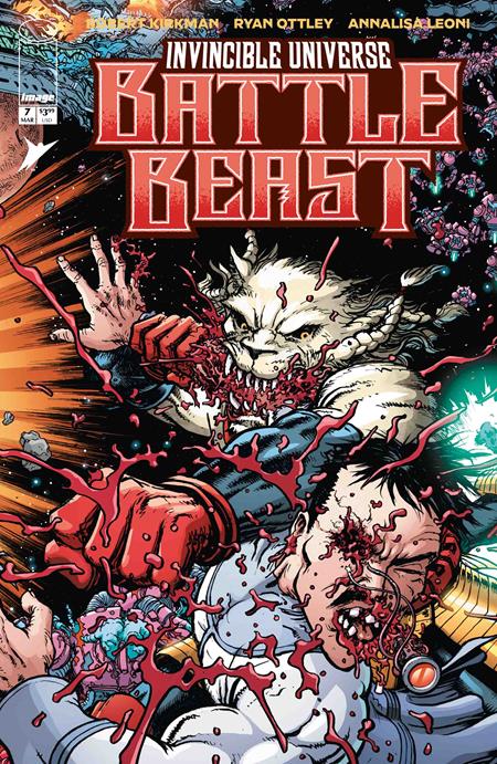 Invincible Battle Beast #7 Cover C 1:10 Ratio Chris Burnham & Brian Reber