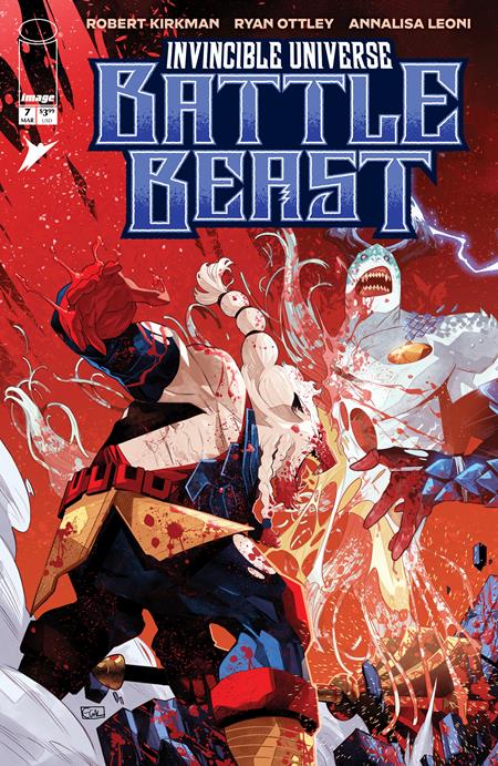 Invincible Battle Beast #7 Cover D 1:50 Ratio Edwin Galmon
