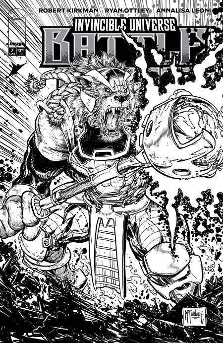 Invincible Battle Beast #7 Cover F 1:75 Ratio Todd McFarlane