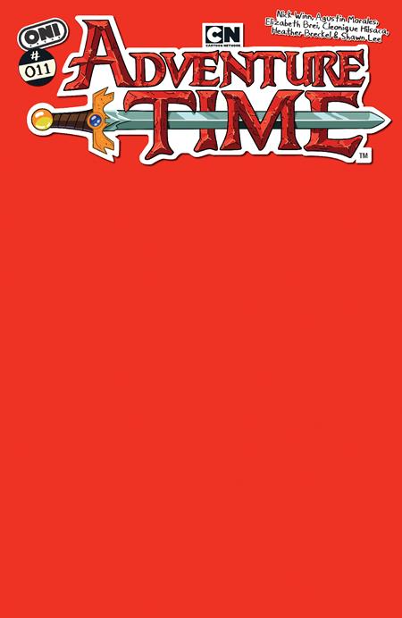 Adventure Time #11 Cover C Flame Princess Red Blank Sketch