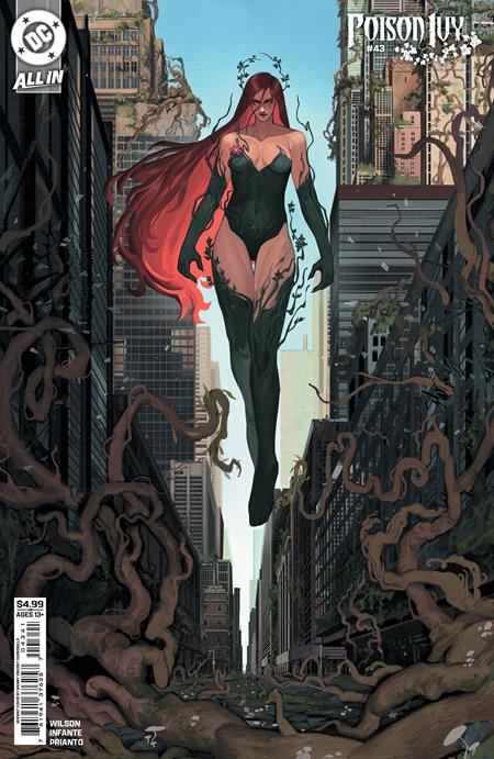 Poison Ivy #43 Cover D Manny Vincent Carbonilla Card Stock