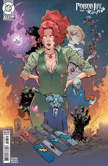 Poison Ivy #43 Cover E Marcio Takara Card Stock