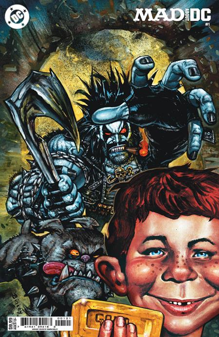 MAD about DC #1 Cover B Simon Bisley Card Stock available at TelComics