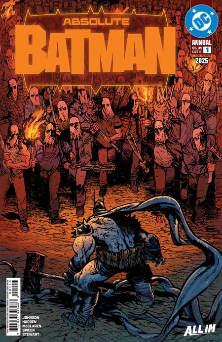 Absolute Batman 2025 Annual #1 Third Printing Cvr A Daniel Warren Johnson