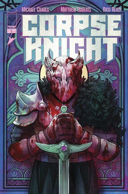 Corpses Knight #1 Cover D 1:25 Nimit Malavia Stained Glass
