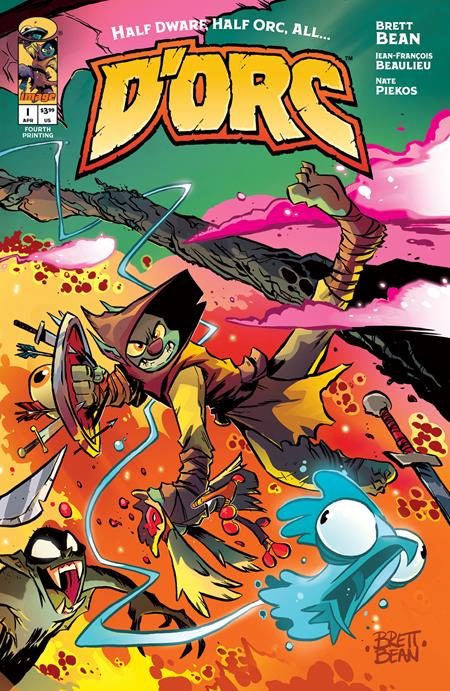 D'ORC #1 Bundle 1st 2nd 3rd & 4th Printing Bundle