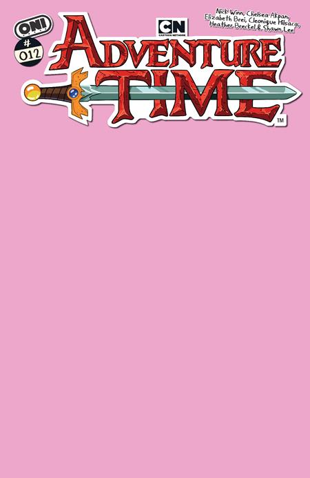 Adventure Time #12 Cover C Gumball Guardiam Pink Blank Sketch