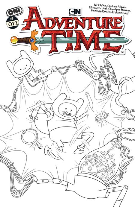 Adventure Time #12 Cover E 1:20 Ratio Nick Winn