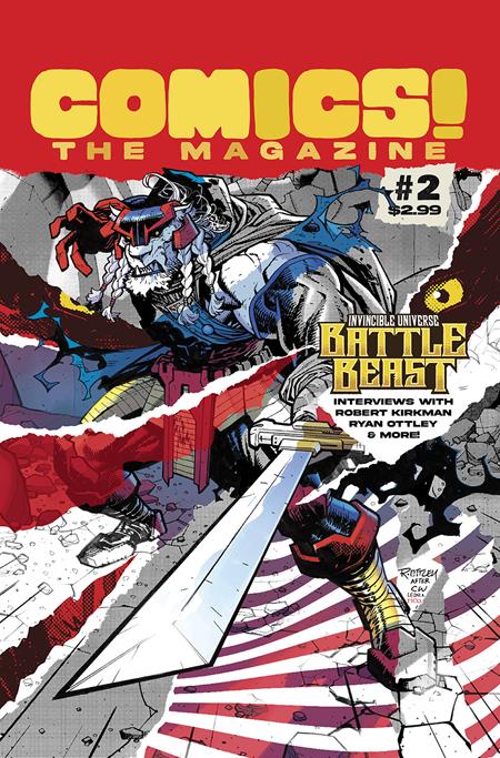 Comics The Magazine #2 ‼️Limit 3 per order/person ‼️ (Copy)
