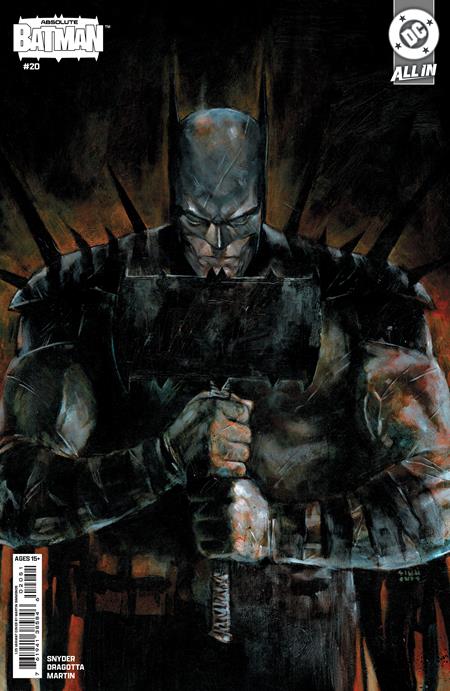 Absolute Batman #20 Cover E Martin Simmonds 1:25 Ratio  🔥