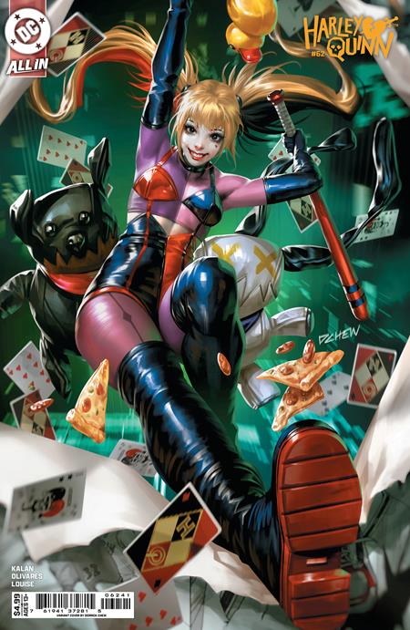 Harley Quinn #62 Cover D Derrick Chew Card Stock available at TelComics