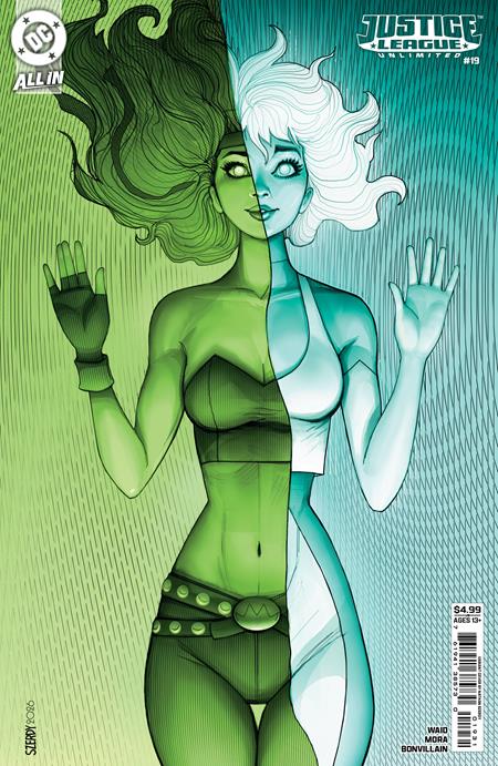 Justice League Unlimited #19 Cover C Nathan Szerdy Card Stock available at TelComics