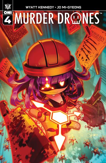 Murder Drones #4 Cover A Alessio Zonno Pre-Sale 6/17 available at TelComics