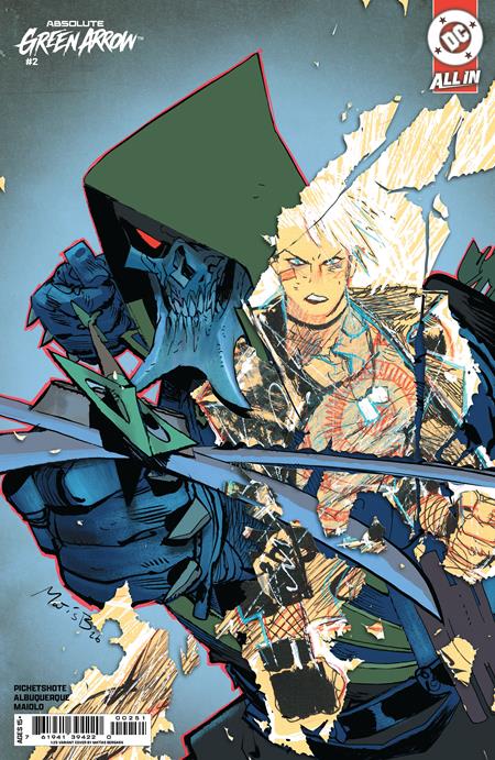 Absolute Green Arrow #2 Cover E Matias Bergara 1:25 Ratio Variant available at TelComics