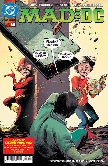 MAD about DC #1 Second Printing Cover A Rafael Albuquerque