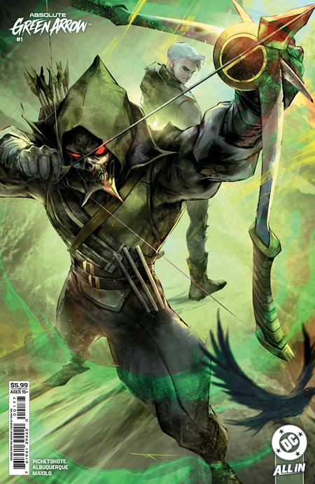 Absolute Green Arrow #1 Cover B Ivan Tao 2nd Printing Card Stock