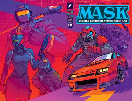 MASK #1 Cover A Pye Parr Wrap Around available at TelComics