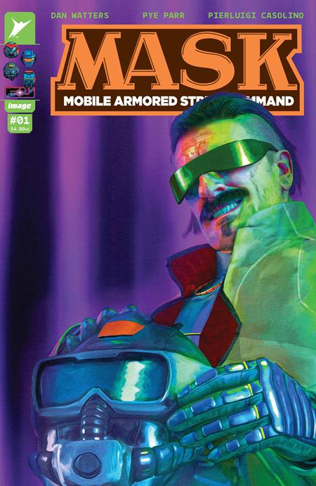 MASK #1 Cover D Mark Spears available at TelComics