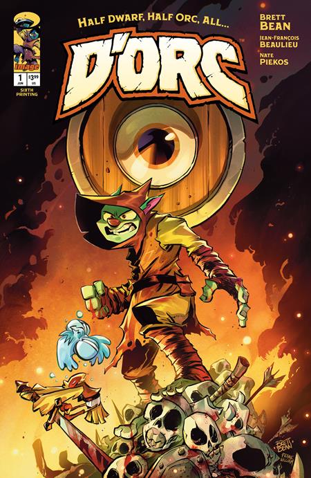 D'ORC #1 6th Printing Brett Bean available at TelComics