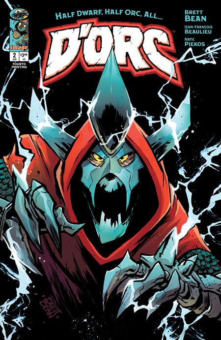 D'ORC #2 4th Printing Brett Bean available at TelComics
