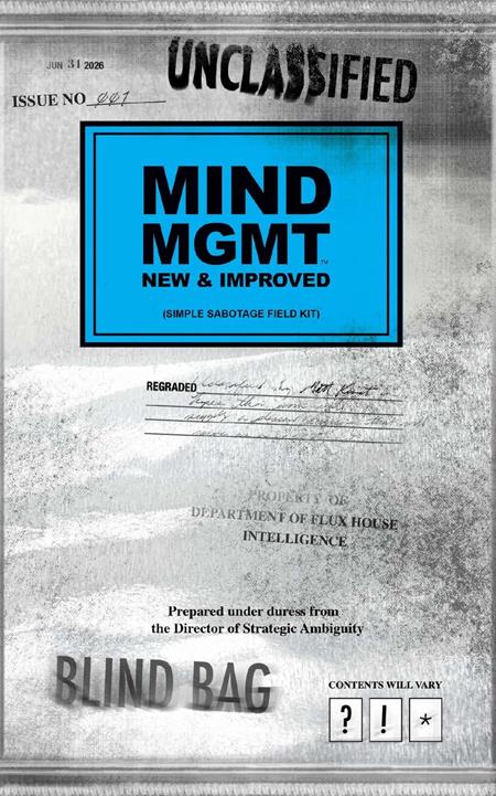Mind MGMT New & Improved #1 Cover C Blind Bag Variant available at TelComics
