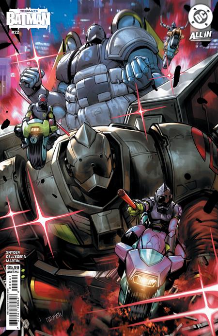 Absolute Batman #22 Cover D Derrick Chew Card Stock Variant available at TelComics