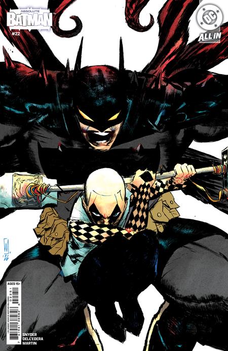 Absolute Batman #22 Cover E Inc 1:25 Werther Dell Edera Card Stock Variant available at TelComics