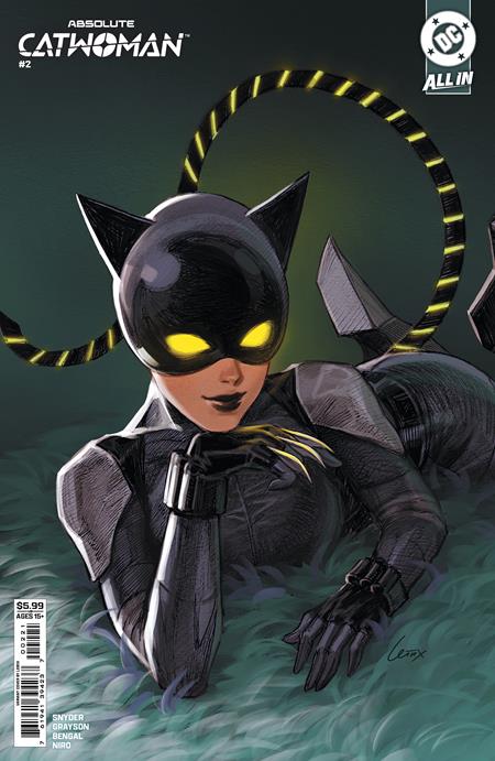 Absolute Catwoman #2 Cover B Lesley Leirix Li Card Stock Variant available at TelComics