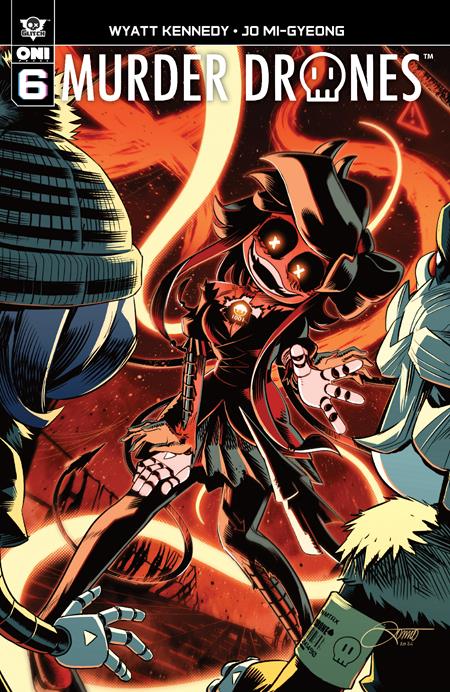 Murder Drones #6 Cover A Alessio Zonno available at TelComics