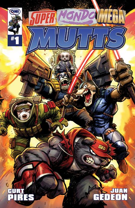 Super Mondo Mega Mutts #1 Cover A Juan Gedeon