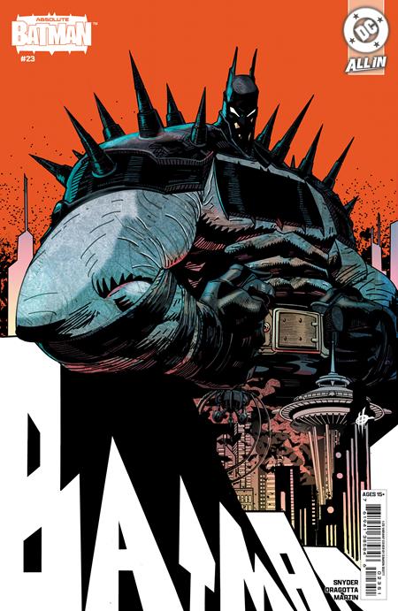 Absolute Batman #23 Cover F`1:25 Ratio Damion Scott Card Stock available at TelComics