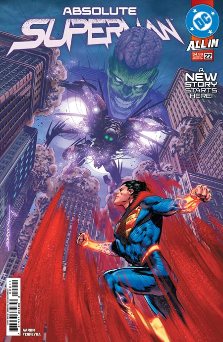 Absolute Superman #22 Cover Sandoval