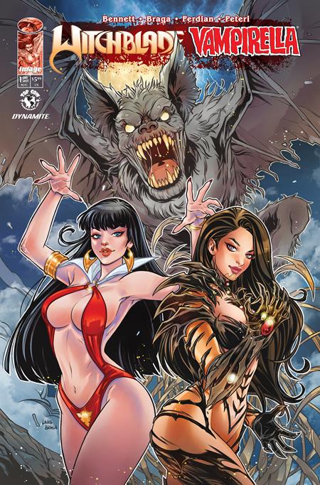 Witchblade Vampirella #1 (One Shot) Cover A Laura Braga available at TelComics