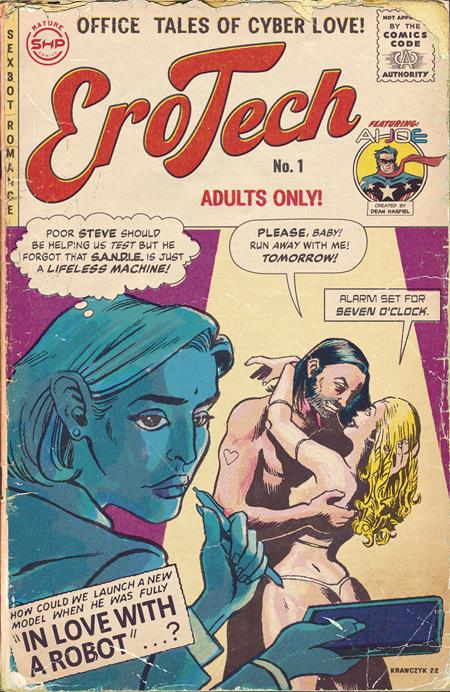 Erotech #1 Cover A Geoffrey Krawczyk available at TelComics
