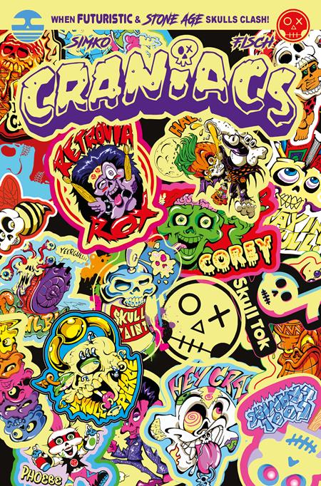 Craniacs #3 (of 4) Cover C Joe Simko Collage Variant