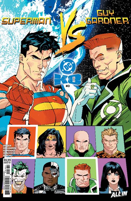 DC K.O. #3 Cover G Dan Mora available at TelComics
