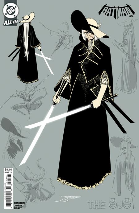 Batman #5 Cover G Jorge Jimenez The Ojo Design Card Stock