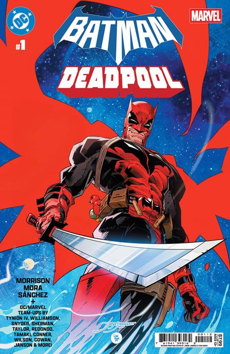 DC Marvel Batman Deadpool #1 2nd Prt Cvr A Jorge Jimenez & Dan Mora