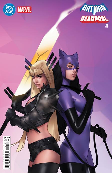 DC Marvel Batman Deadpool #1 2nd Prt Cvr C Ben Oliver Card Stock