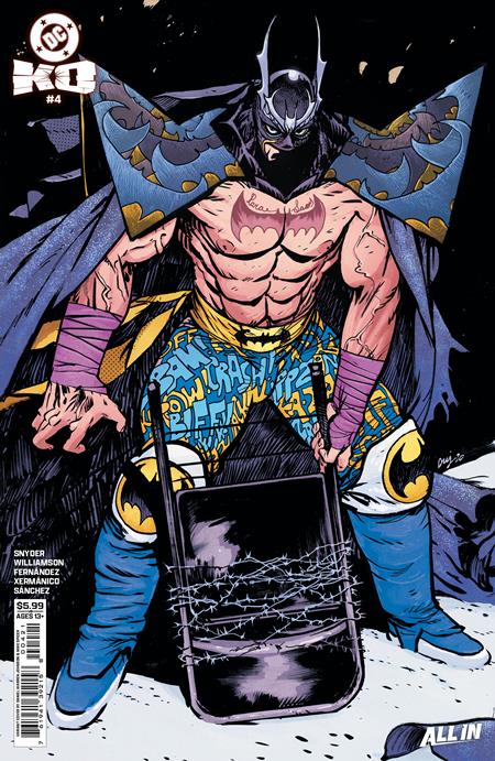 DC K.O. #4 Cover B Daniel Warren Johnson available at TelComics