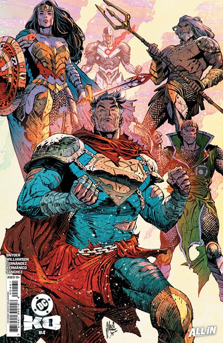 DC K.O. #4 Cover K Guillem March 1:25 Ratio Variant Card Stock