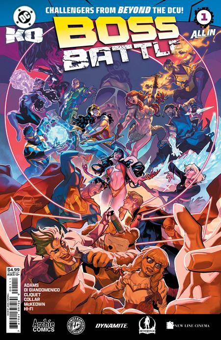 DC K.O. Boss Battle #1 Cover A Jamal Campbell