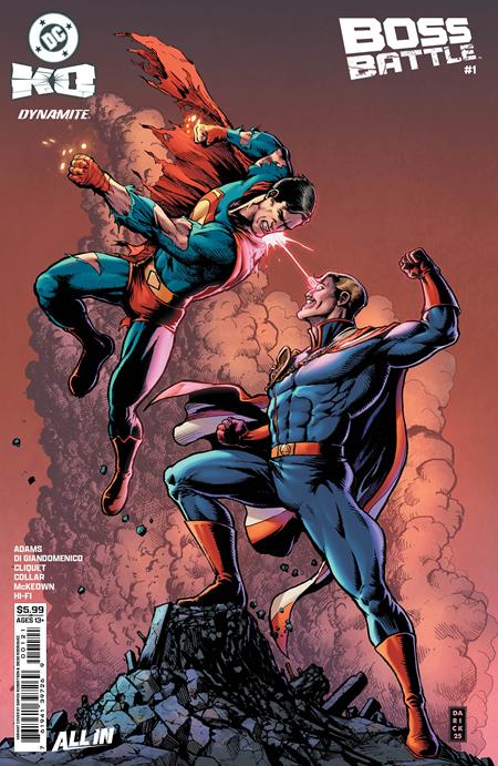DC K.O. Boss Battle #1 Cover B Darick Robertson