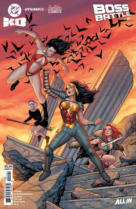 DC K.O. Boss Battle #1 Cover D Frank Cho