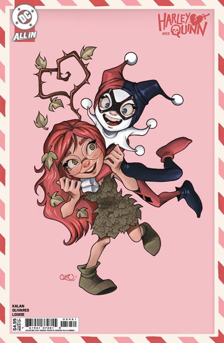 Harley Quinn #59 Cover E Chrissie Zullo Valentines Day Card Stock