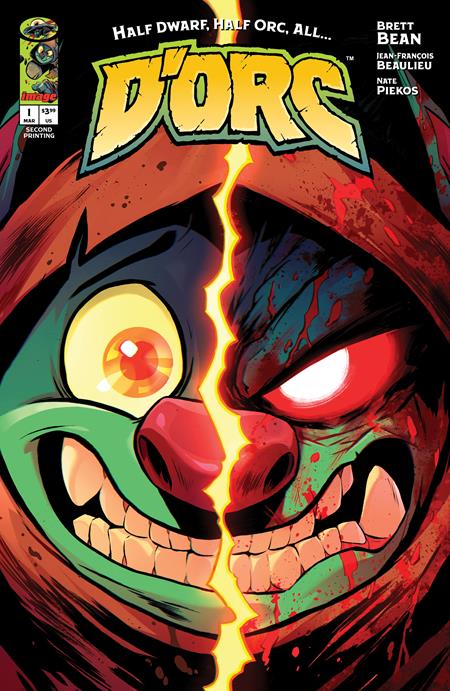 D'ORC #1 Brett Bean 2nd Printing