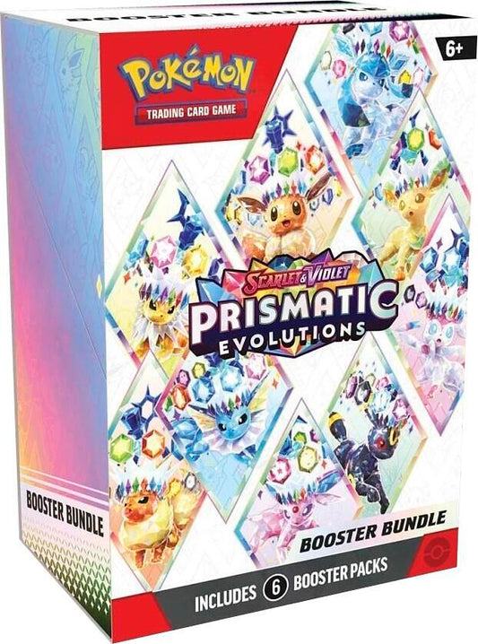 Pokemon - Prismatic Evolutions Booster Bundle - SV: Prismatic Evolutions available at TelComics