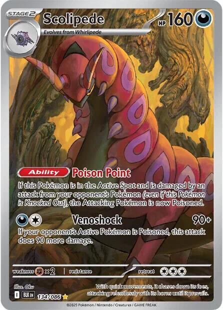 Scolipede - 134/086 available at TelComics