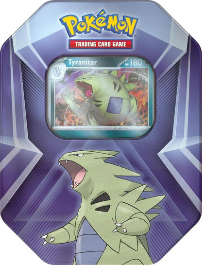 Pokemon - Triple Whammy Tin [Slaking] - [Darkrai] - [Tyranitar] - 1 Random Tin